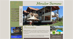 Desktop Screenshot of miradorserrano.com